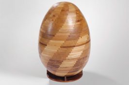 egg shaped coffin